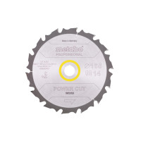 Пилкове полотно Metabo «Power Cut Wood - Professional», 165x20 Z14 FZ/FA 10° (628292000)