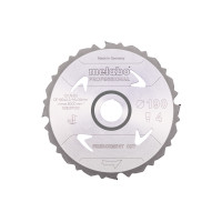 Пилкове полотно Metabo «Fibercement Cut - Professional», 190x30 Z4 DFZ 5° (628297000)