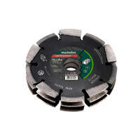 Алмазный универсальный фрезеровальный круг Metabo 125x28.5x22.23 мм, "UP", "professional" (628299000)