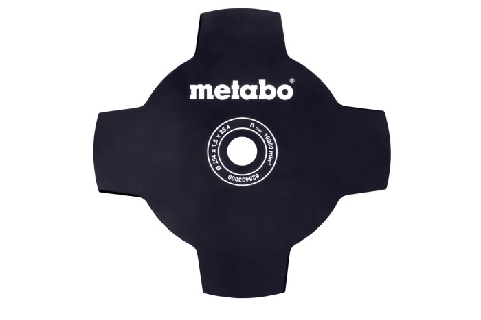 Купити Ніж для трави Metabo, 4-пелюстковий (628433000). Офіційний магазин Metabo, фірмова гарантія з доставкою по Украіні