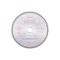 Пилкове полотно Metabo «Aluminium Cut - Professional», 254x30 Z72 FZ/TZ 5° neg (628447000)