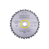 Пилкове полотно Metabo «Power Cut Wood — Professional», 235x30 Z18 FZ/FA 10° (628492000)