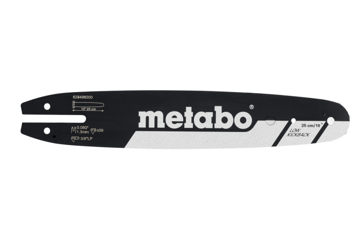 Купити Шина Metabo 25см/10'' 1,3мм 3/8-39 зуб (628496000). Офіційний магазин Metabo, фірмова гарантія з доставкою по Украіні