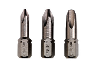 3 Торсионные инструментальные насадки Metabo Phillips PH 1/2/3 (628537000)