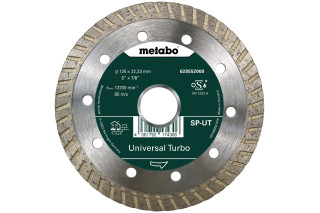Алмазний відрізний диск Metabo 125x22,23 mm, SP-UT (628552000)