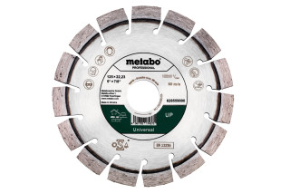 Алмазний відрізний диск Metabo 125x22,23 mm, "UP", Universal "professional" (628559000)