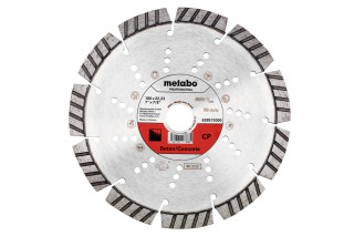 Алмазний відрізний диск Metabo 180x22,23 mm, "CP", бетон "professional" (628573000)