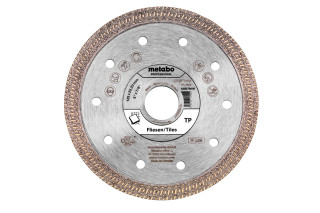 Алмазний відрізний диск Metabo 125x22,23 mm, "TP", Плитка "professional" (628579000)