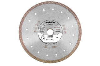 Алмазний відрізний диск Metabo 230x22,23 mm, "TP", Плитка "professional" (628580000)