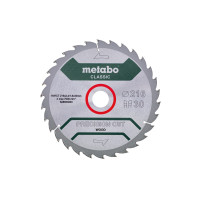 Пильное полотно Metabo «Precision Cut Wood — Classic», 216x30 Z30 WZ 22° /B (628653000)