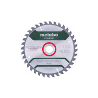 Пилкове полотно Metabo «Precision Cut Wood - Classic», 160x20 Z36 WZ 10° /B (628659000)