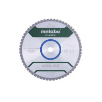 Пилкове полотно Metabo «Steel Cut — Classic», 305x25,4 Z60 FZFA/FZFA 4° (628668000)