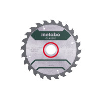 Пилкове полотно Metabo «Precision Cut Wood — Classic», 190x30 Z24 WZ 15° /B (628676000)