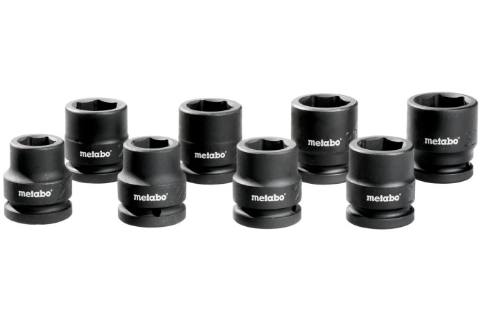 Купити Набір ударостійких торцевих голівок Metabo 3/4" (628834000). Офіційний магазин Metabo, фірмова гарантія з доставкою по Украіні