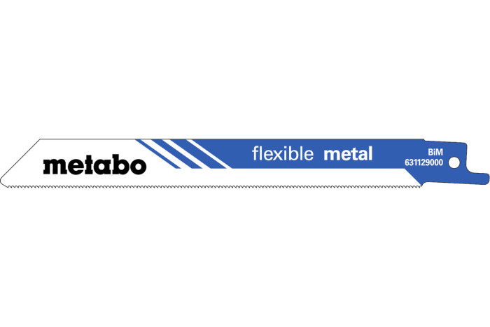 Купить 2 пилки для сабельных пил Metabo «Flexible Metal», 150 x 0,9 мм (631129000). Официальный магазин Metabo, фирменная гарантия с доставкой по Украине.