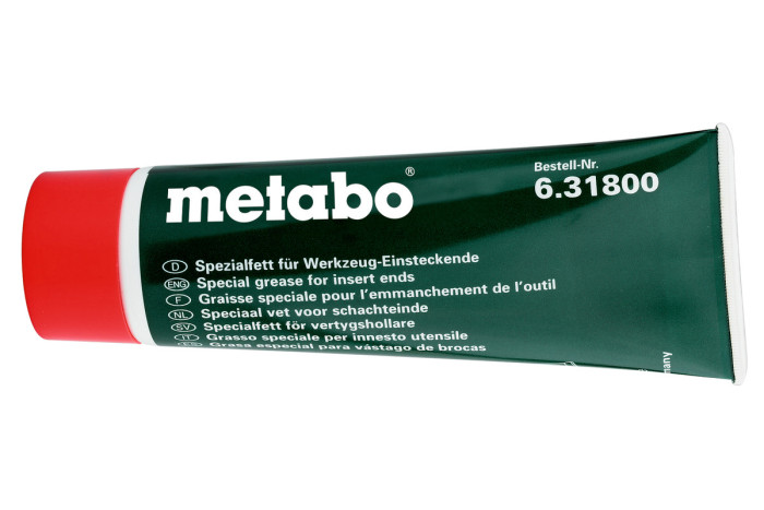 Купить Специальная смазка для хвостовиков Metabo (631800000). Официальный магазин Metabo, фирменная гарантия с доставкой по Украине.