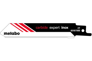 2 пилкових полотна для шабельних пил Metabo «Expert Inox», 115 x 1,25 мм (631817000)