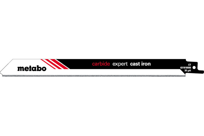 Купити 2 пилкових полотна для шабельних пил Metabo «Expert Cast Iron», 225/ 1,25 мм (631818000). Офіційний магазин Metabo, фірмова гарантія з доставкою по Украіні