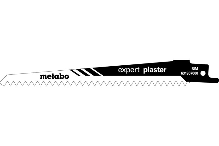 Купити 5 Пилкових полотен для шабельних пил Metabo «Expert Plaster», 150 x 1,25 мм (631907000). Офіційний магазин Metabo, фірмова гарантія з доставкою по Украіні