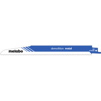 5 пилок для сабельных пил Metabo «Demolition Metal», 225 x 1,6 мм (631993000)