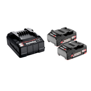 Набір акумуляторів Metabo 18В 2×2А·год + зарядний пристрій SC 30 (685161000)
