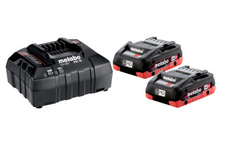 Набір акумуляторів Metabo 18В 2×4А·год + зарядний пристрій ASC 55 (685163000)