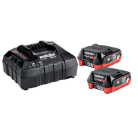 Набор аккумуляторов Metabo 12В 2×4А·ч + зарядное устройство ASC 55 (685301000)