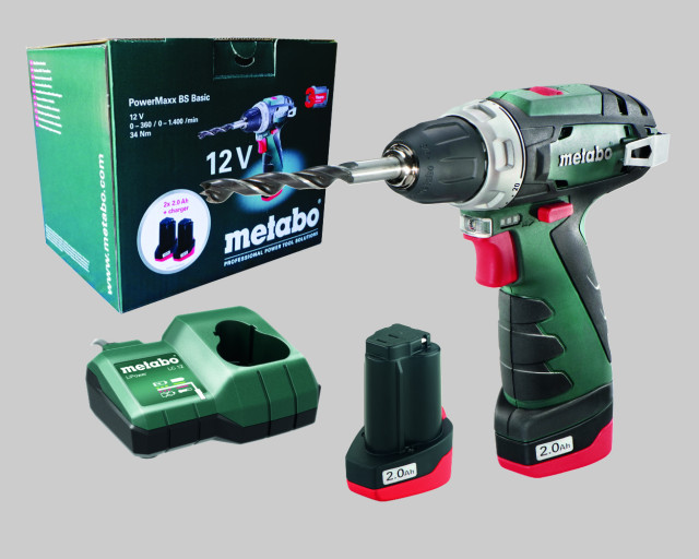 Акумуляторний дриль-шуруповерт Metabo PowerMaxx BS Basic (600984000)