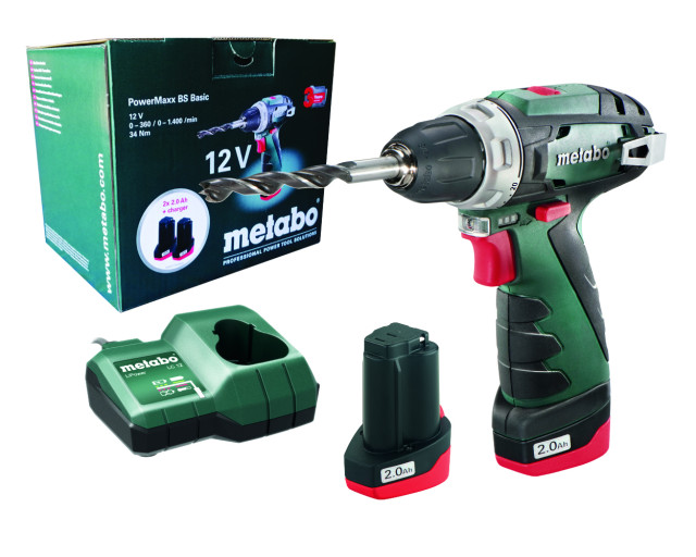 Акумуляторний дриль-шуруповерт Metabo PowerMaxx BS Basic (600984000)
