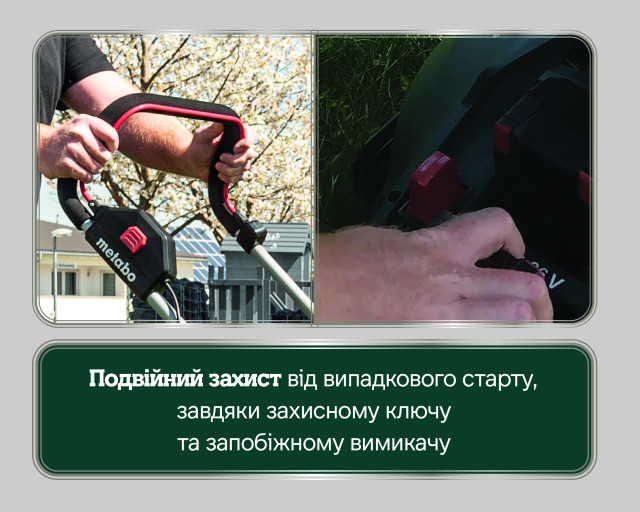 Акумуляторна газонокосарка Metabo RM 36-18 LTX BL 36 (601716850)