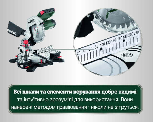 Торцовочная пила Metabo KS 216 M (610216000)