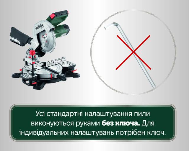 Торцовочная пила Metabo KS 216 M (610216000)