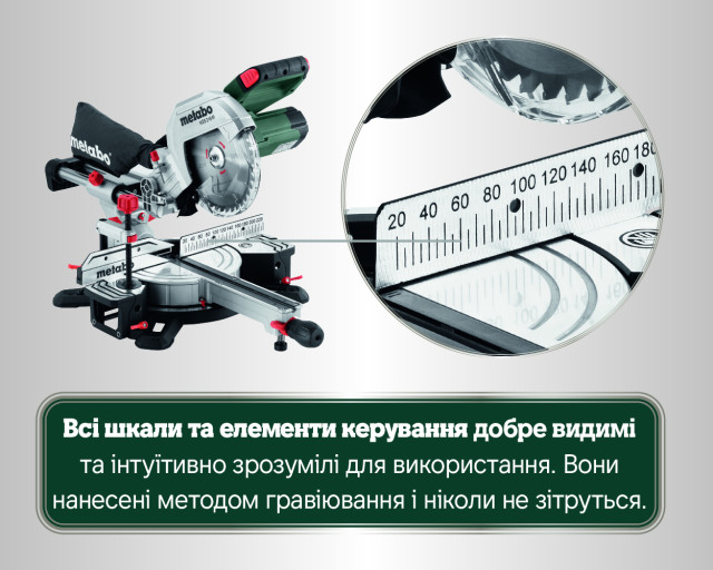 Торцовочная пила Metabo KGS 216 M (613216000)