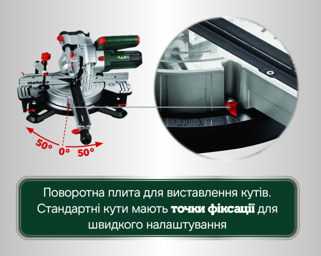 Торцовочная пила Metabo KGS 254 M Set (613254900)
