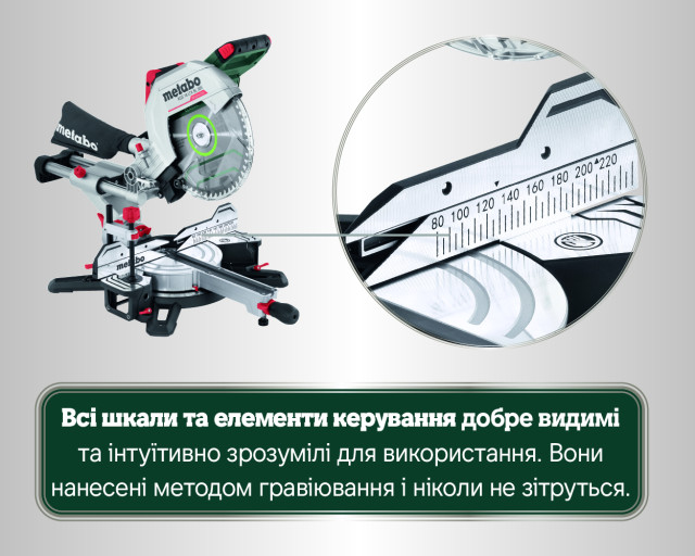 Акумуляторна торцювальна пила Metabo KGS 18 LTX BL 305 (614305850)