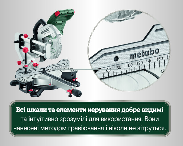 Торцовочная пила Metabo KGSV 216 MC (615216000)