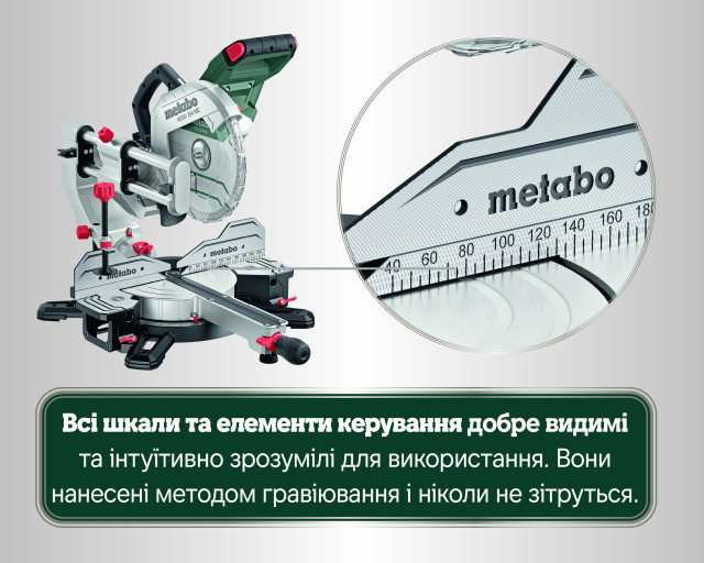 Торцювальна пила Metabo KGSV 254 MC (615254000)