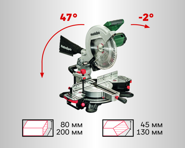 Торцювальна пила Metabo KS 305 M (619003000)