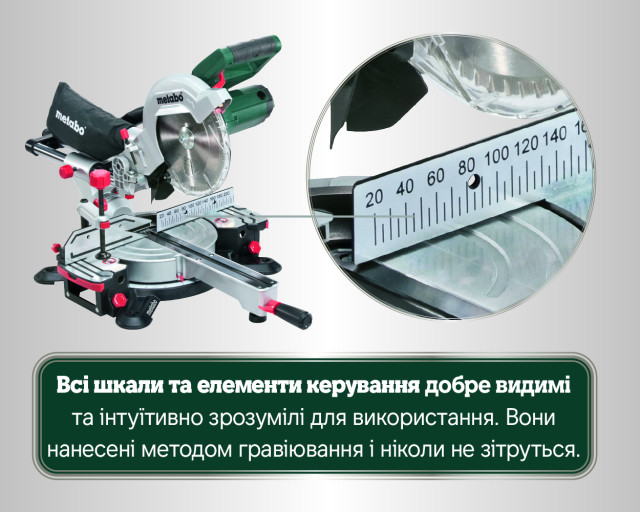 Торцовочная пила Metabo KGSВ 216 M (619261000)