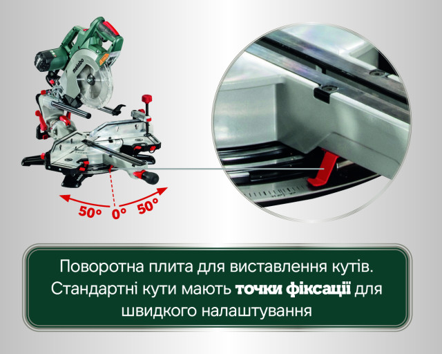 Торцювальна пила Metabo KGSВ 72 Xact SYM Set (690972000)
