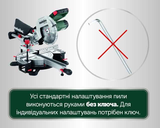 Торцювальна пила Metabo KGS 216 M (691213000)