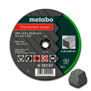 Metabo Абразивні відрізні диски для каменю