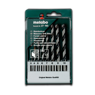 Metabo Набори свердел по каменю