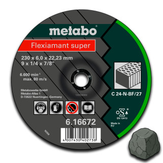 Metabo Зачистные диски для камня