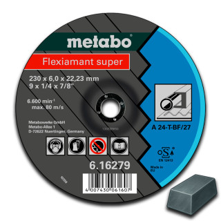 Metabo Зачистные диски для стали