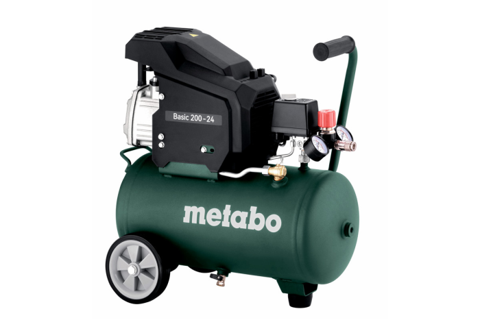 Купити Компресор Metabo Basic 200-24 (601522000). Офіційний магазин Metabo, фірмова гарантія з доставкою по Украіні