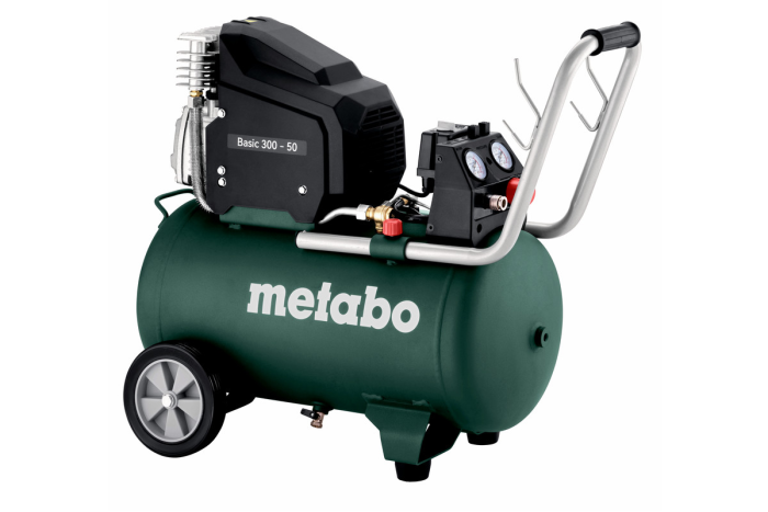Купити Компресор Metabo Basic 300-50 (601525000). Офіційний магазин Metabo, фірмова гарантія з доставкою по Украіні