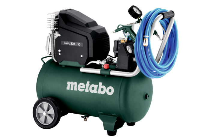 Купити Компресор Metabo Basic 300-50 (601525000). Офіційний магазин Metabo, фірмова гарантія з доставкою по Украіні