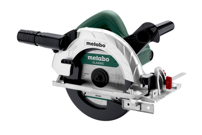 Купить Ручная дисковая пила Metabo KS 190 (602364000). Официальный магазин Metabo, фирменная гарантия с доставкой по Украине.
