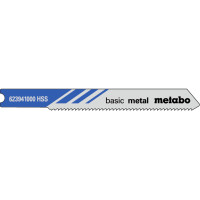 5 U-подобных пилок для лобзиков Metabo «Basic Metal», 52/1,2 мм (623941000)